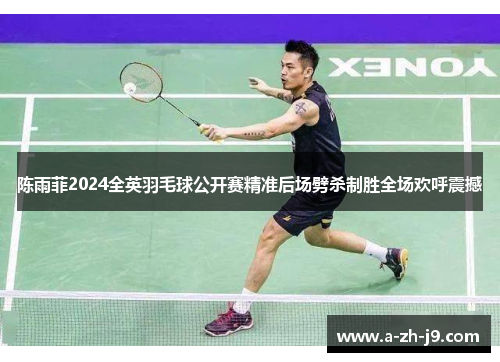 陈雨菲2024全英羽毛球公开赛精准后场劈杀制胜全场欢呼震撼
