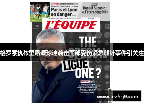 格罗索执教里昂遭球迷袭击面部受伤紧急缝针事件引关注